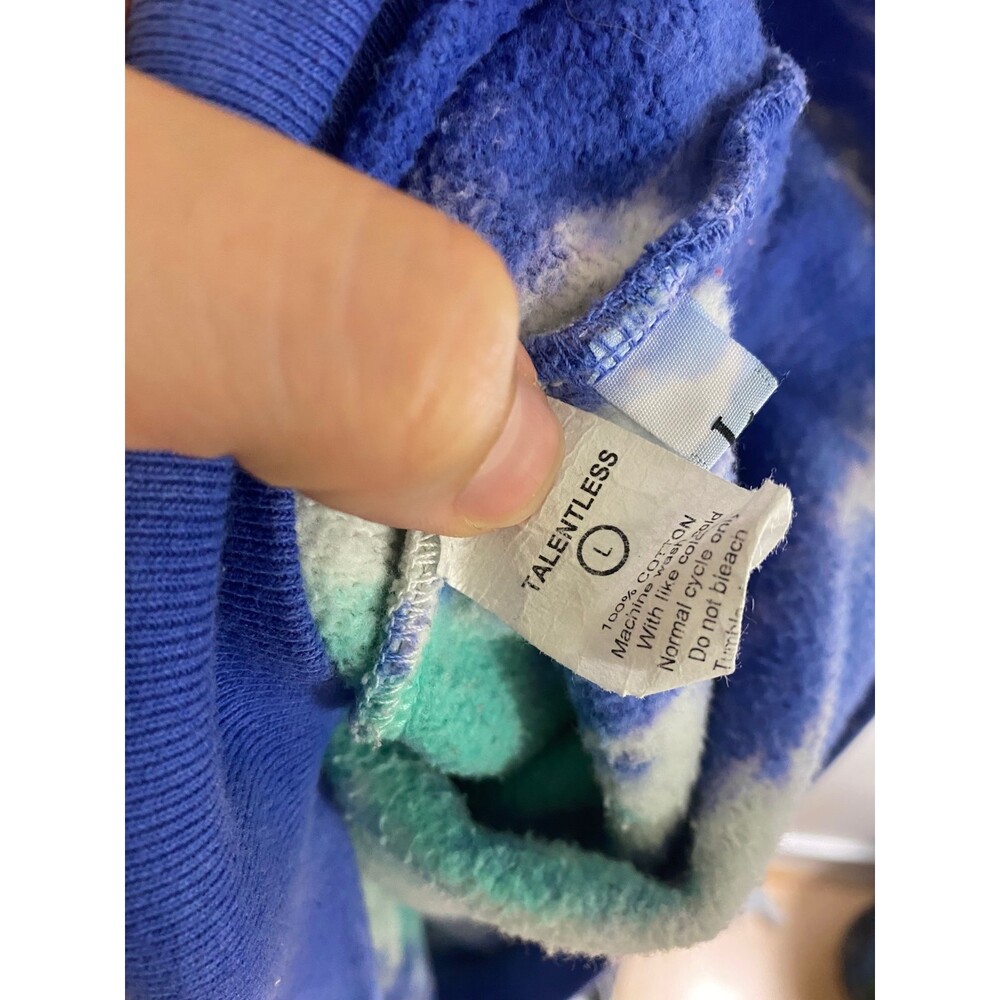 Talentless Tie Dye Hoodie Large - Picture 6 of 7